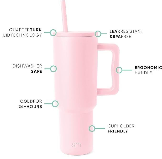 Personalized Coffee Tumbler Large Insulated Travel Mug 1200ml