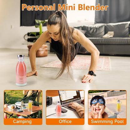 Portable  USB Rechargeable Mini Juicer Blender
