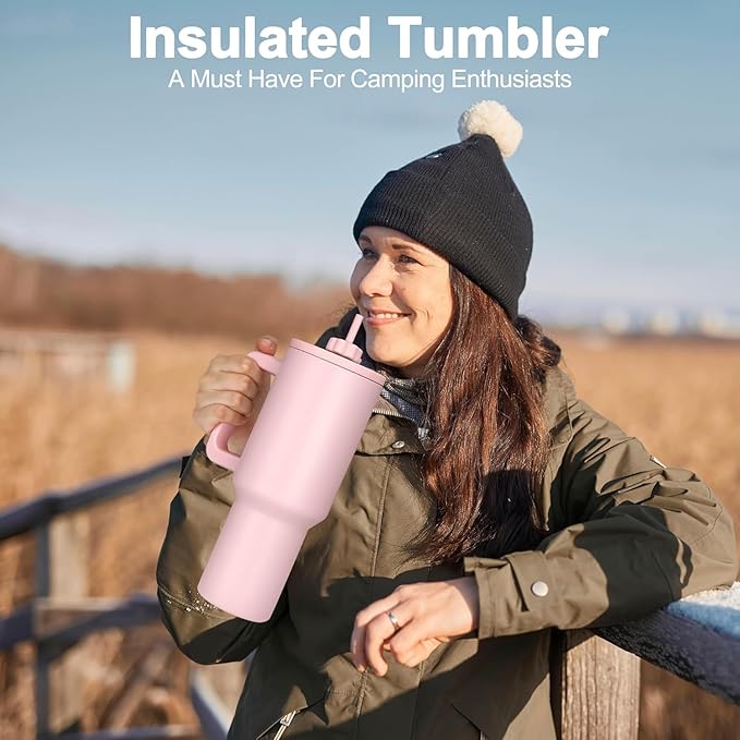 Personalized Coffee Tumbler Large Insulated Travel Mug 1200ml