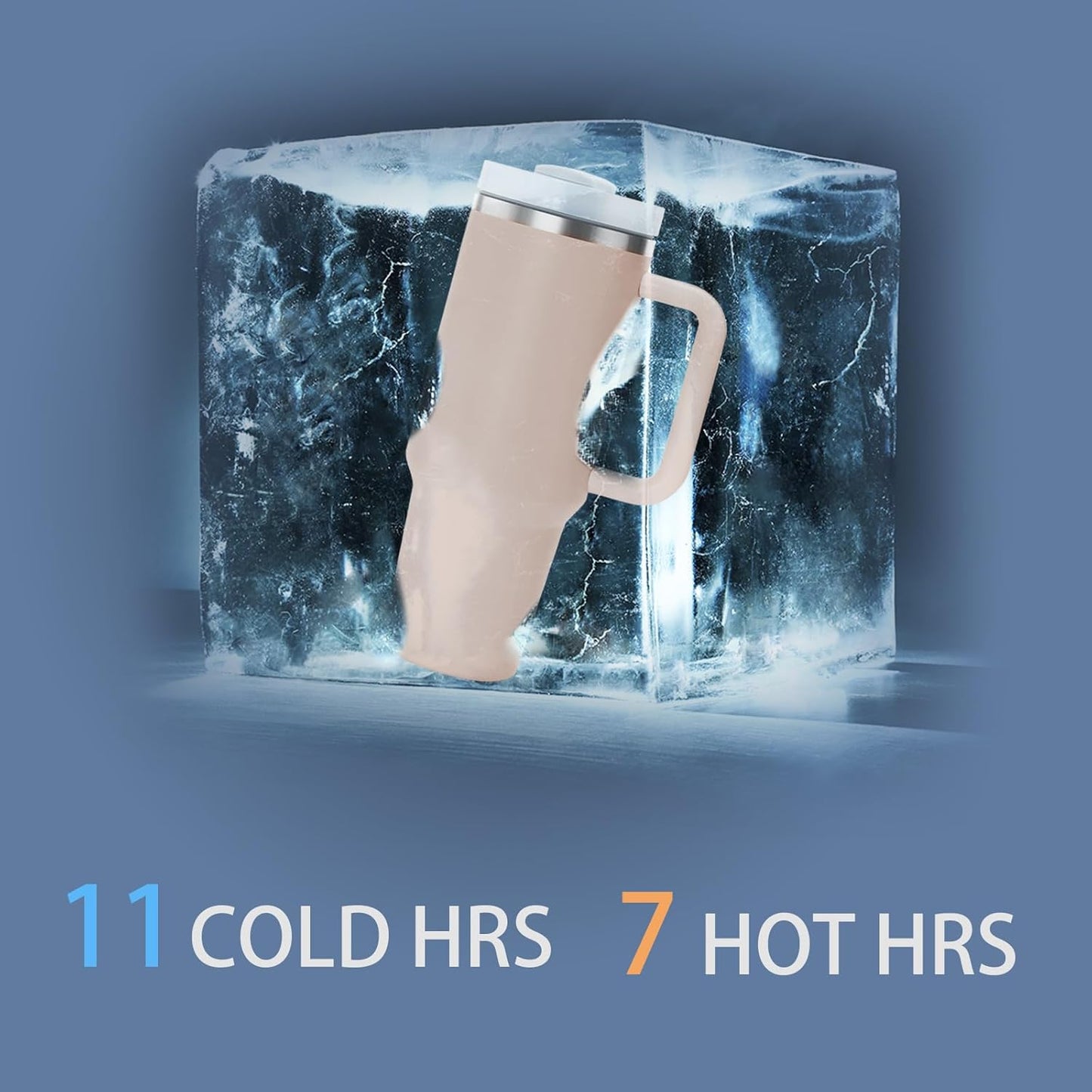 Personalized Coffee Tumbler Large Insulated Travel Mug 1200ml